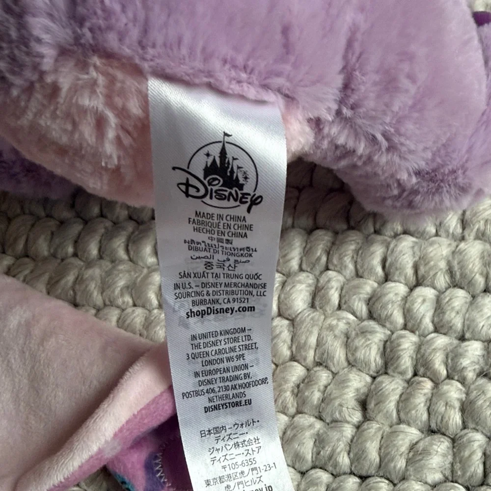 Angel Plush Disney Baby Snuggle in Lavender and Pink